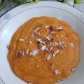 Khalida Misbah's cooksnap of when they made Soji ka halwa.