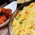 Chef suad's cooksnap of when they made Curry jelof rice.