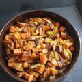 Cooksnap από XRYSA στη συνταγή Γλυκοπατάτες με μανιτάρια στο φούρνο