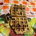 El cooksnap de Marina Moyano cuando hizo Waffles de avena y banana.