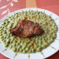 Jolika Marsalik-Bökényi Cooksnap-ja, amikor elkészítette a(z) Zöldborsófőzelék receptet.