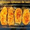 El cooksnap de joarapa cuando hizo Berenjenas rellenas de salmón y gambas.