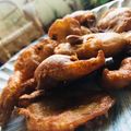 Zobia Sajjad's cooksnap of when they made Alo pakoras.