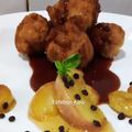 El cooksnap de Esteban Alba cuando hizo Buñuelos de banana o manzana.