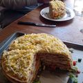 El cooksnap de Loretito Reyes cuando hizo Torta salada de panqueques.