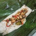 Cooksnap dari lucy chen untuk resep Nasi Bakar Tongkol Kemangi