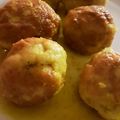 El cooksnap de Mar lopez vidal cuando hizo Albóndigas de pollo con salsa de cebolla y curry.