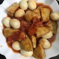 Cooksnap của QC khi họ làm theo món Chả cá và trứng cút sốt cà