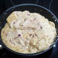 El cooksnap de Nita White cuando hizo Solomillo de pollo con miel, nata, pimienta blanca y hierbabuena.