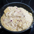 El cooksnap de Nita White cuando hizo Solomillo de pollo con miel, nata, pimienta blanca y hierbabuena.
