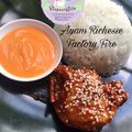 Cooksnap dari Nur Wulan Sary untuk resep Chicken Fire ala Richeese & Saus Keju (Recommended)