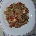 El cooksnap de José Luis cuando hizo Arroz salvaje con tofu y verduras variadas.