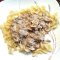 Phyllis's cooksnap of when they made Ground Beef Stroganoff.