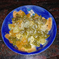 El cooksnap de elvi sanluis cuando hizo Lazos (moños) de pasta integral con queso de cabra y gomasio.