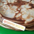 El cooksnap de Vani Goye cuando hizo Panqueques.