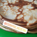 El cooksnap de Vani Goye cuando hizo Panqueques.