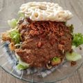 Cooksnap dari Fadiah Dina ( Lapak Bu'din ) untuk resep Tahu Tek (Tahu Telur Surabaya) No MSG