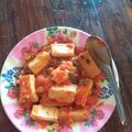 Cooksnap của Ngọc Quy khi họ làm theo món Đậu phụ sốt cà chua