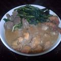 Cooksnap dari mami Yupi untuk resep Lomie (Mie kangkung) Vegetarian