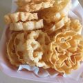 Cooksnap dari Arie' Ci bawell untuk resep Kembang goyang manis(wijen) renyah
