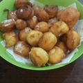 El cooksnap de Julieta Raño cuando hizo Buñuelos azucarados.