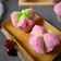 Cooksnap dari Erika Damayanti "Cemilan Kakak Mika" untuk resep Bolu Kukus pelangi dimatamu