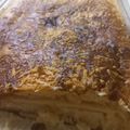 El cooksnap de Virginia Cora cuando hizo Torta de jamón y queso con masa licuada.