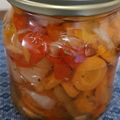 El cooksnap de German Blanca cuando hizo Habaneros encurtidos.
