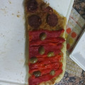 El cooksnap de Catalina PilarJuliá cuando hizo Coca de cebolla caramelizada y pimientos asados.