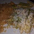 El cooksnap de Mariah José Navarro García cuando hizo Pasta cremosa de pollo con brócoli🥦.