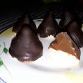 El cooksnap de Jorgelina 🍒 cuando hizo Conitos de dulce de leche bañados en chocolate.