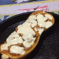 El cooksnap de Francisca Peña cuando hizo Zapallo relleno.