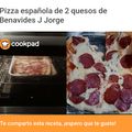 El cooksnap de Benavides J Jorge cuando hizo Pizza española de 2 quesos.