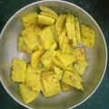 Bina Talati's cooksnap of when they made ખાટિયા ઢોકળા (Khatiya Dhokla Recipe In Gujarati).