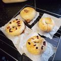 Wing Yan Lui 的 黑糖肉桂蔓越莓貝果 cooksnap
