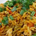 Cooksnap Ct Sabaya Saad semasa beliau membuat Spiral goreng simple.