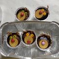 El cooksnap de Maku cuando hizo Cupcakes "Reno de chocolate" -sin gluten.