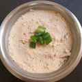 El cooksnap de Cynthia (Peti) cuando hizo "Hummus" de porotos de soja 🌱.