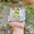 Cooksnap của Rose Truong khi họ làm theo món Bánh bao đậu xanh lá dứa