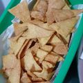 El cooksnap de Debora cuando hizo Doritos Caseros.