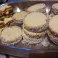 El cooksnap de Romina Rosas cuando hizo Alfajores de Maicena Sin Tacc.