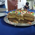 El cooksnap de Johanna Avellaneda cuando hizo Torta de cumpleaños de Mickey Mouse.