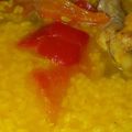 El cooksnap de charo cuando hizo Arroz caldoso con pollo olla gm.