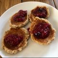 El cooksnap de Kikue Shima cuando hizo Hot cakes veganos de plátano y coco.