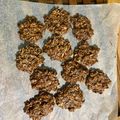 Yang 的 黑糖蜂蜜燕麥餅乾。無油低糖 cooksnap