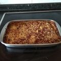 El cooksnap de Elena cuando hizo Patatas al horno con crema de roquefort y beicon.