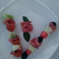 El cooksnap de Sonia Cerezo cuando hizo Brocheta de fruta fresca.