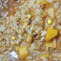 El cooksnap de Daniel Villalba cuando hizo Guiso de arroz con choclo y carne picada.