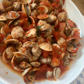 El cooksnap de Marieta cuando hizo Almejas a la marinera a mi manera.