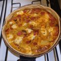 El cooksnap de Sandra Soprani cuando hizo Pascualina con Masa casera.